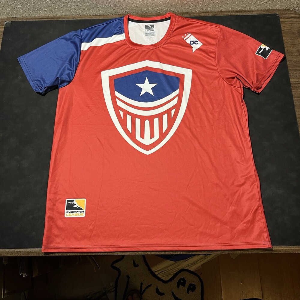 Overwatch League Jersey Washington DC Justice Blizzard E-Sports 2XL Into The AM